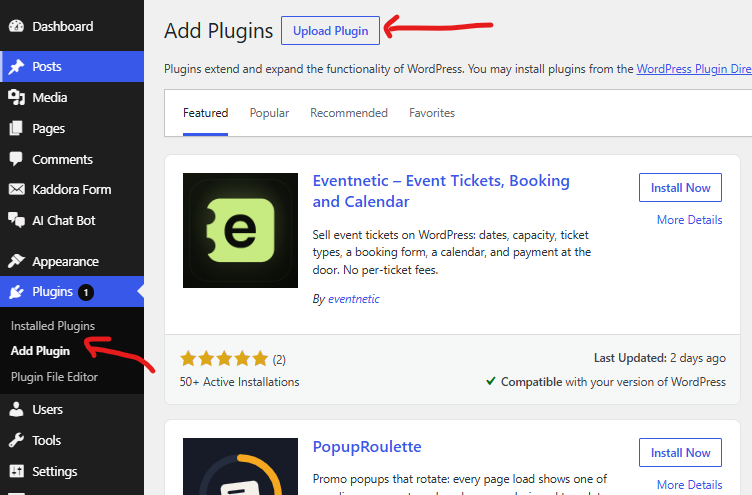Add plugin