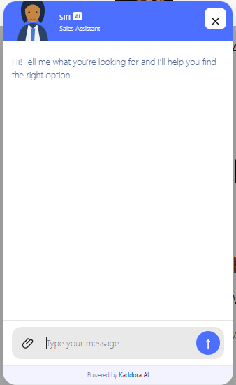 Website view